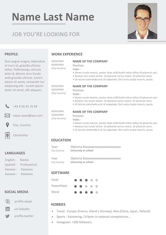 business-resume-template-free-download