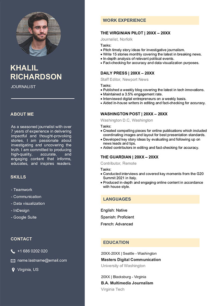 Professional Resume Template 2023 (Free Download In Word)